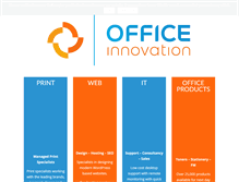 Tablet Screenshot of officeinnovation.co.uk